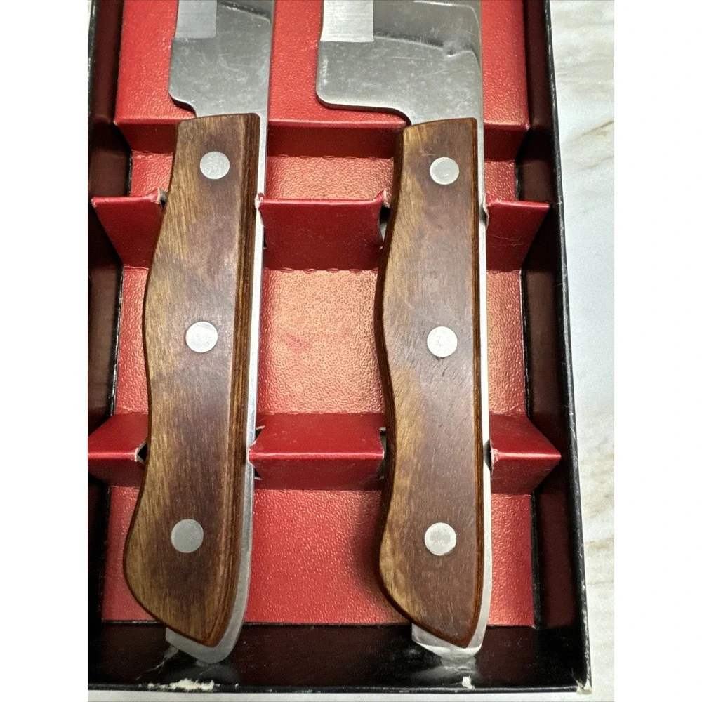 Japan 2 Piece Elegance Boxed‎ Deluxe Carving Set by Royal Chef's Knife Set VTG